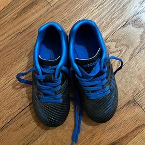 Kids soccer cleats, only very gently work for half of a season.